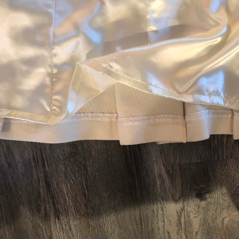 Express Cream Pea Coat with Gold Buttons - Picture 6 of 8